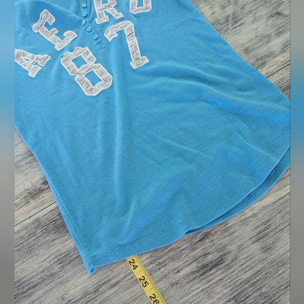 2/30 Y2K Aeropostale Embroidered Logo Tee Shirt - Picture 6 of 7